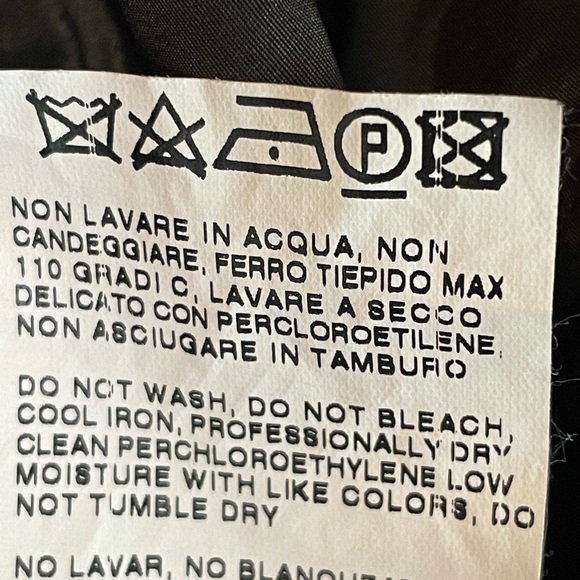 MaxMara blazer button brown Weekend sz 6 metallic sheen - Picture 9 of 10